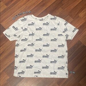 Men’s Puma All-Over Logo Shirt